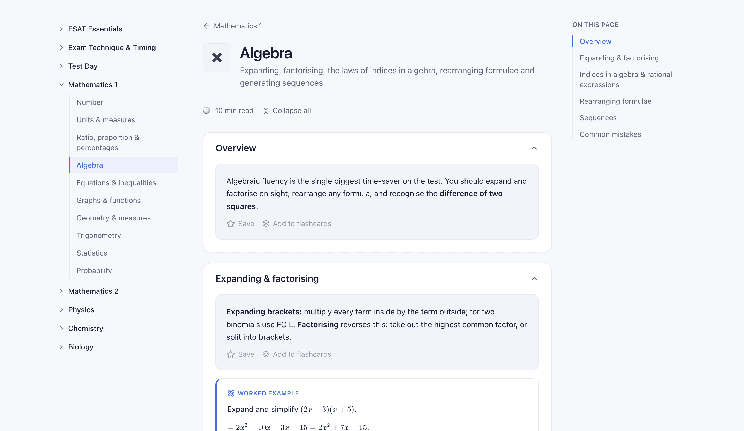 Study notes — Trivial app